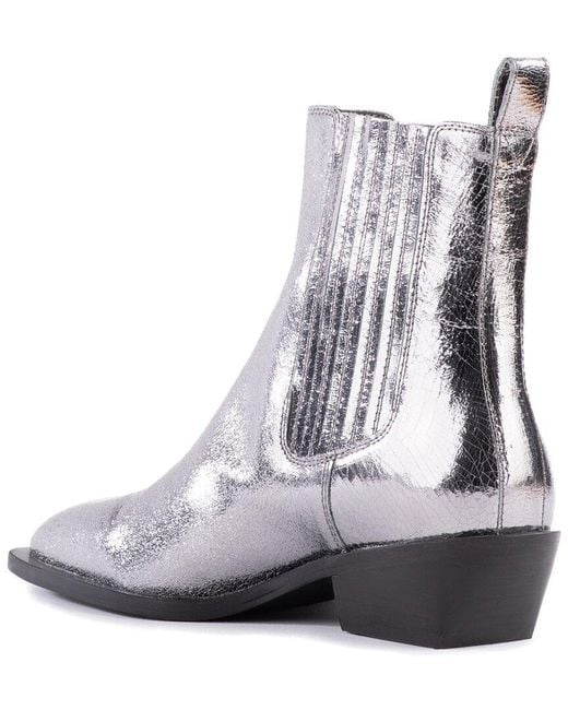 Seychelles Metallic Hold Me Down Leather Boot