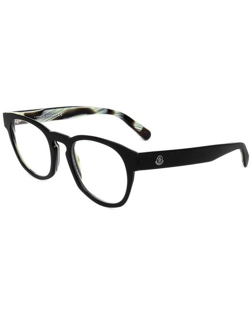 Moncler Black 52Mm Optical Frames