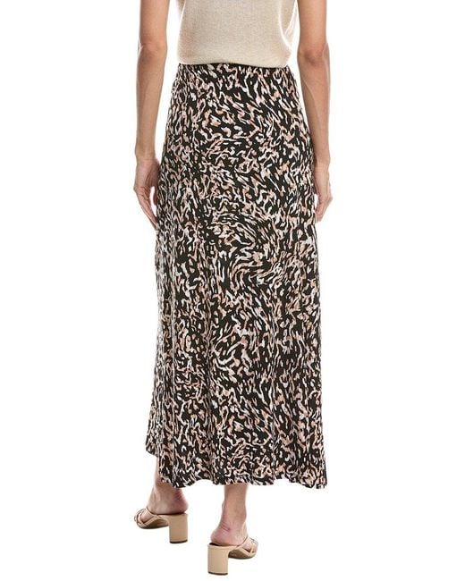 Vince Camuto Black Pull On Maxi Skirt