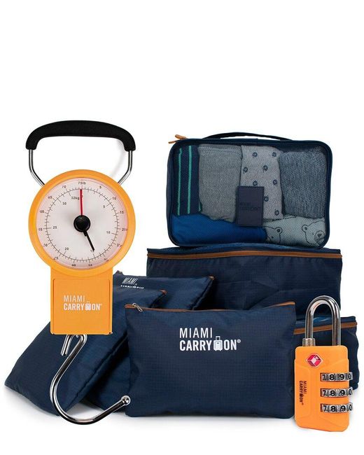 Miami Carryon Blue Essential Travel Kit Combo