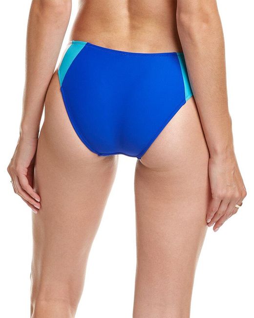 Solid & Striped Blue The Emily Bikini Bottom