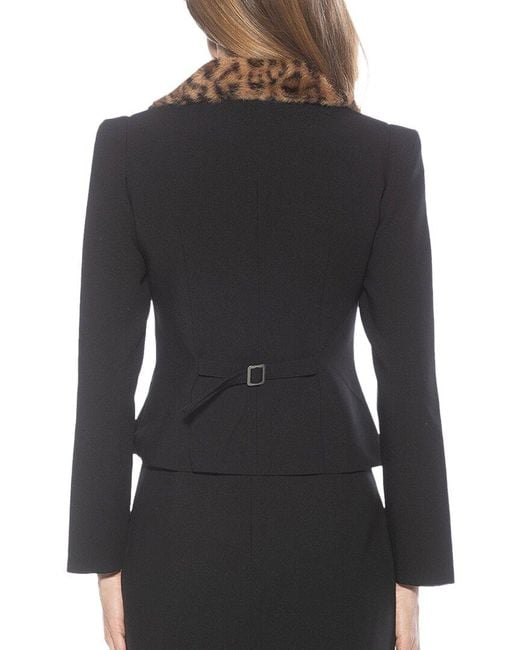 Alexia Admor Black Sabrina Jacket