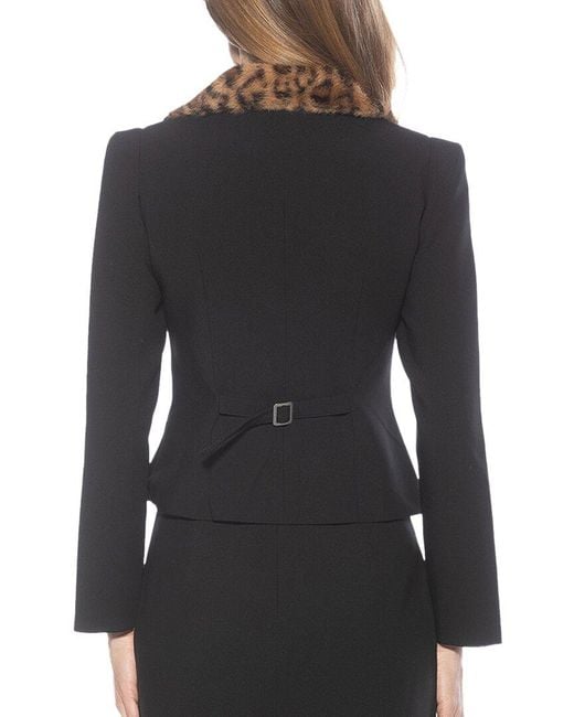 Alexia Admor Black Sabrina Jacket