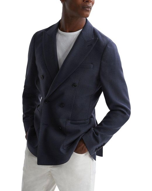Reiss Blue Admire Blazer for men