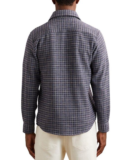 Reiss Gray Calvert Casual Shirt for men