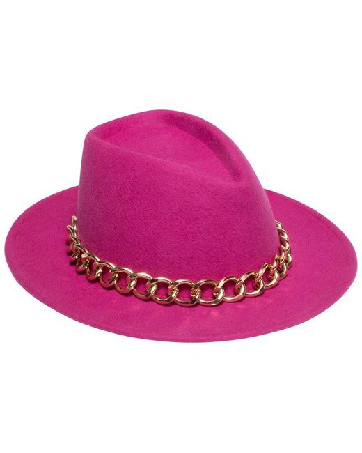 Eugenia Kim Pink Blaine Wool Hat
