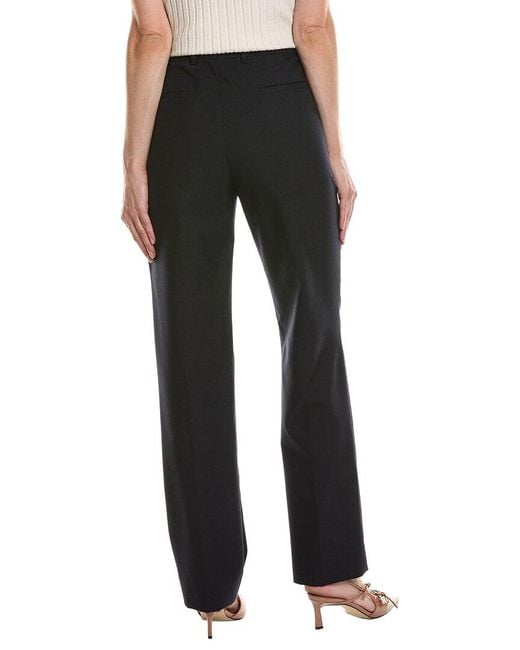 Officine Generale Black Officine Generale Lenya Wool Pant