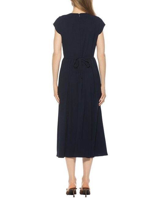 Alexia Admor Blue Cassiane A-line Dress