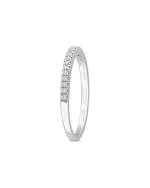 Lab Grown Diamonds White 14K 0.19 Ct. Tw. Lab Grown Diamond & Tsavorite Ring