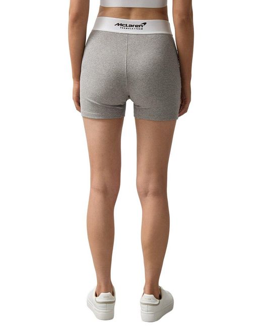 Reiss Gray Sophia Ribbed Boxer Short