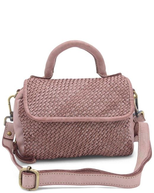 Bolsa Nova Pink Leather Lily Mini Bag