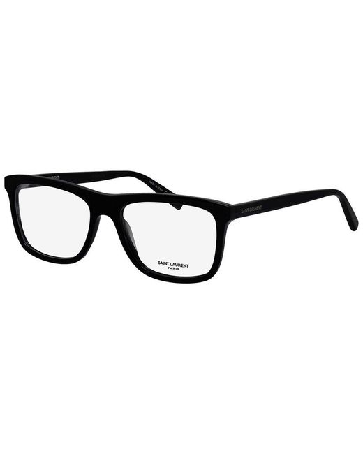 Saint Laurent Black 55Mm Eyeglasses for men