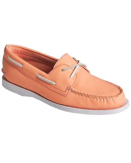 Sperry Top-Sider Pink A/o 2-eye Seacycled Shoe
