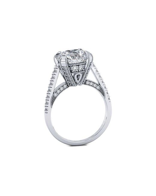 Lab Grown Diamonds White 14K 3.35 Ct. Tw. Lab-Grown Diamond Ring