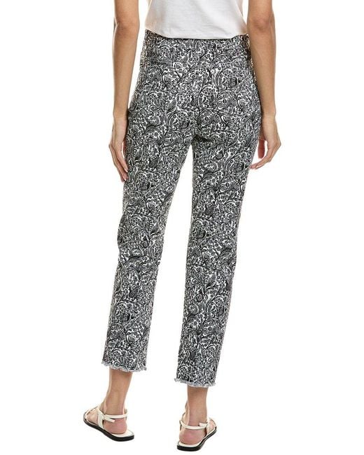 tyler boe Gray Straight Leg Pant