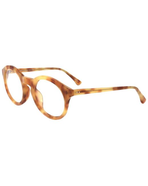 Dries Van Noten Brown By Linda Farrow Dvn64 52Mm Optical Frames