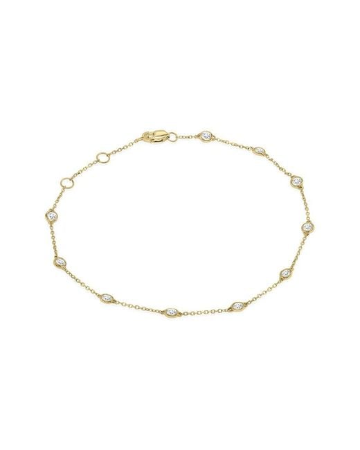 Diamond Select Cuts White 14K 0.50 Ct. Tw. Diamond Bracelet