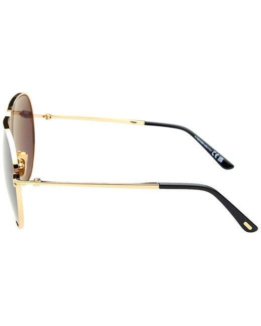 Tom Ford Yellow Keating 71Mm Sunglasses