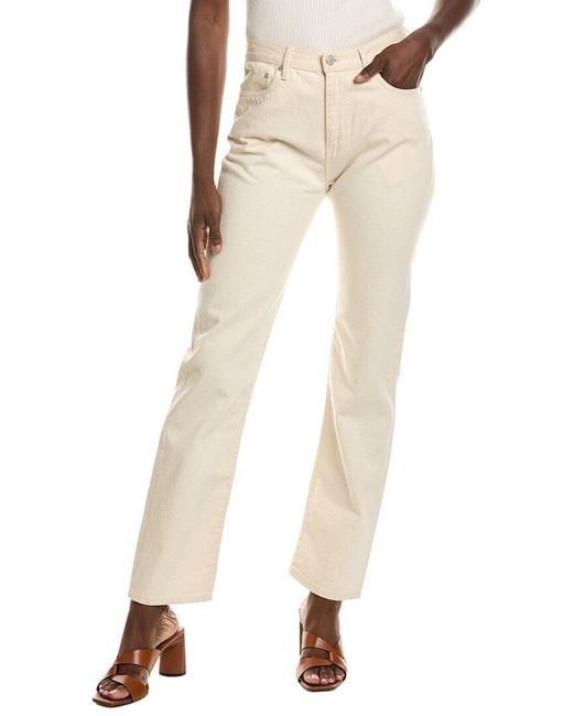 Officine Generale Natural Officine Generale Straight Fit Jean