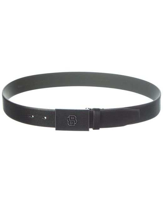 Boss Black B Icof Leather Belt for men