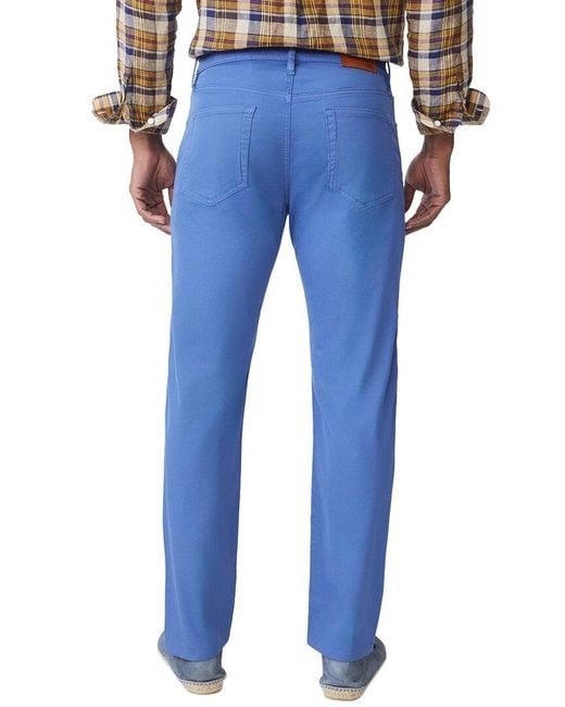 J.McLaughlin Blue Parker Pant for men