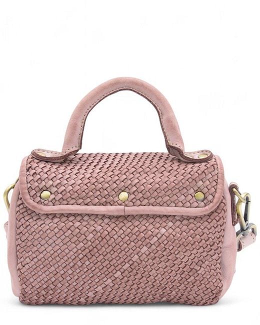 Bolsa Nova Pink Leather Lily Mini Bag
