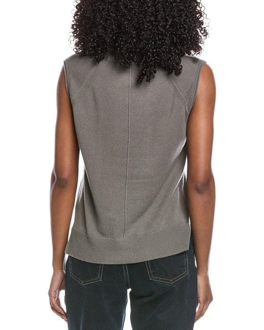 Jonathan Simkhai Gray Hanson Cashmere Vest