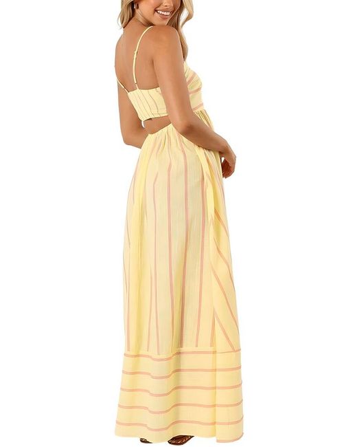 CAMILA BLANCO Yellow Maxi Dress