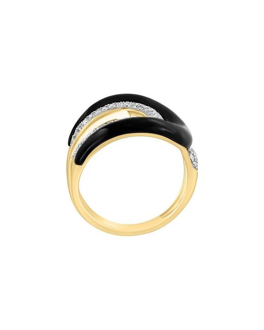 Effy Fine Jewelry Black 14K 3.98 Ct. Tw. Diamond & Onyx Ring