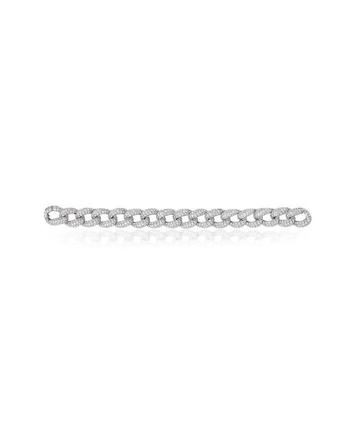 Diana M White Fine Jewelry 18k 18.78 Ct. Tw. Diamond Bracelet