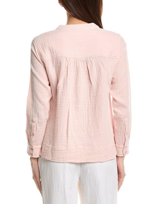 Echo Pink Double Gauze Popover