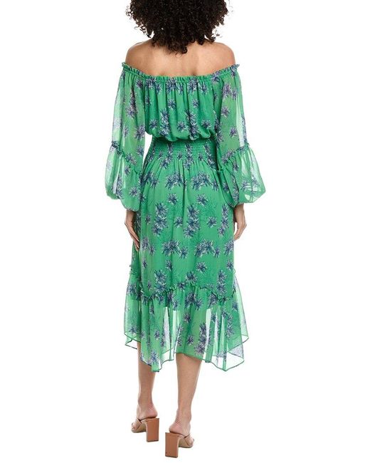 Ramy Brook Green Velma Maxi Dress