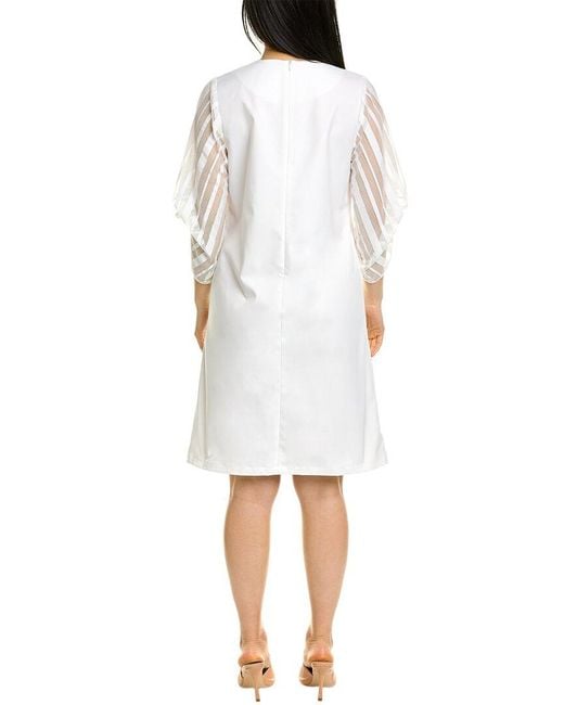 SNIDER White Lilas Tunic