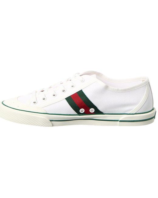 Gucci White Tennis 1977 Canvas Sneaker for men