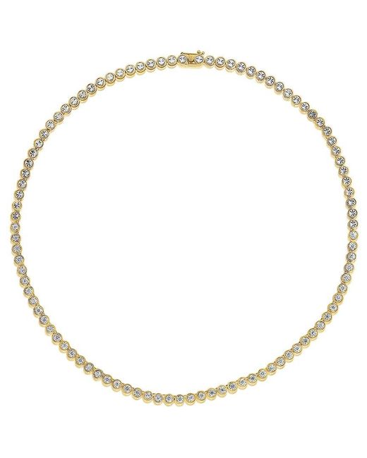 Sabrina Designs Metallic 14k 1.43 Ct. Tw. Diamond Tennis Necklace