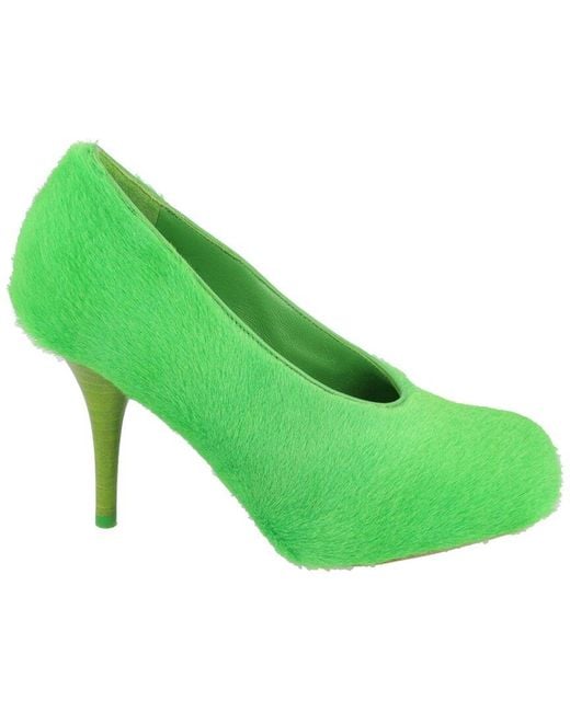 Givenchy Green Haircalf Pump