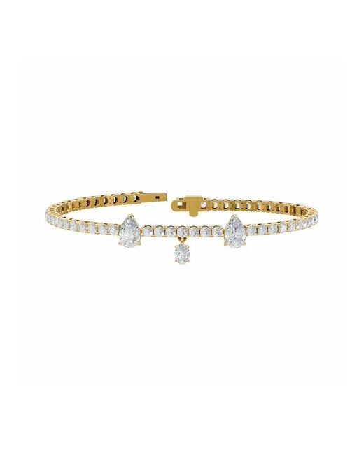 Lab Grown Diamonds White 14K 6.99 Ct. Tw. Lab-Grown Diamond Bracelet