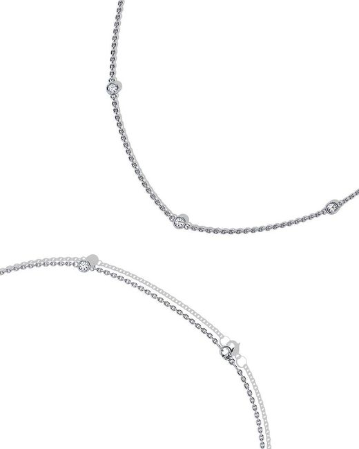 Diamond Select Cuts White 14K Station 1.00 Ct. Tw. Diamond Necklace
