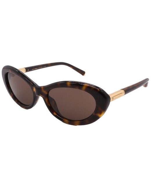 Dolce & Gabbana Brown Dg4519 54Mm Sunglasses