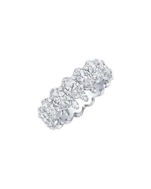 Lab Grown Diamonds White 14K 10.76 Ct. Tw. Lab-Grown Diamond Ring