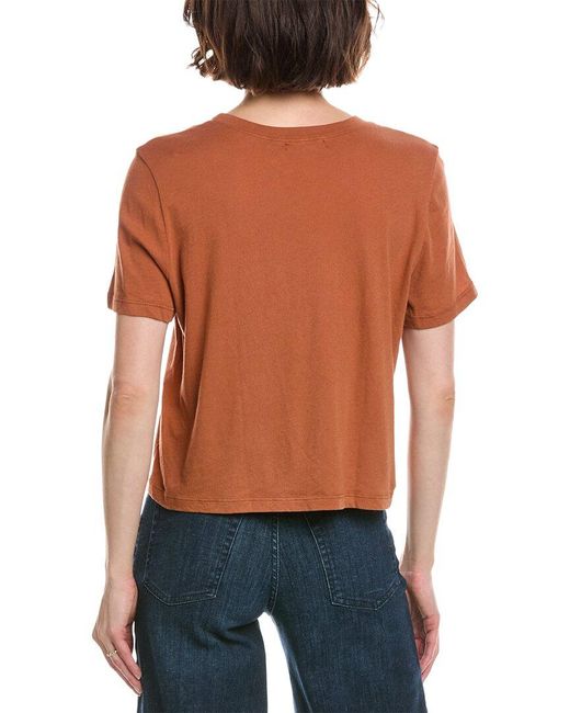 Michael Stars Orange Blake T-Shirt