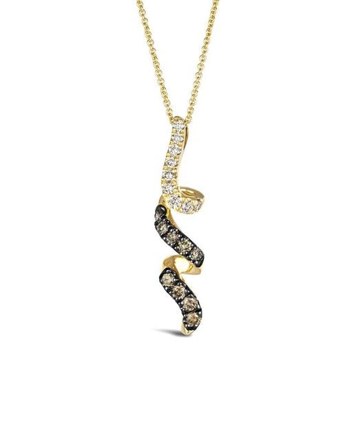 Le Vian White 14K 0.49 Ct. Tw. Diamond Pendant