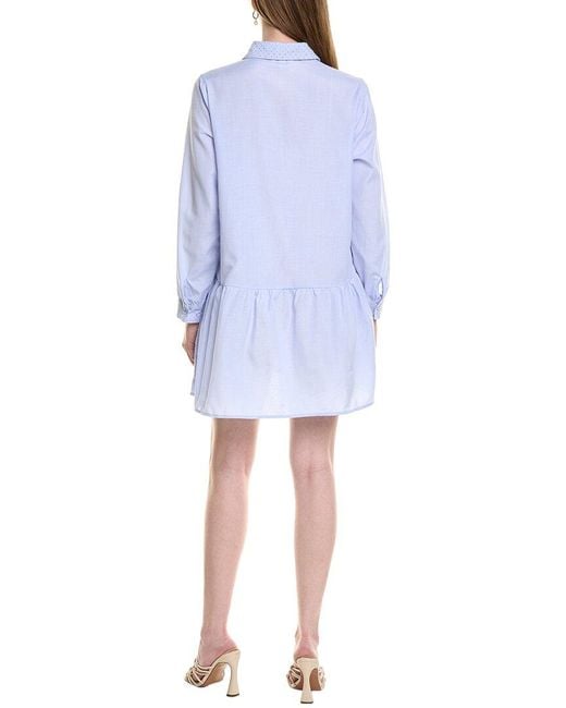 Estellina Blue Mini Dress