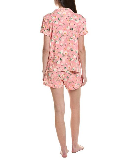 Tart Collections Pink 2Pc Dixie Short Set
