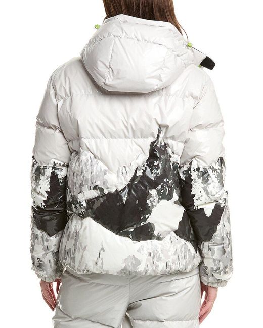 Khrisjoy Gray Ski Mountain Monte Puffer Ski Down Jacket