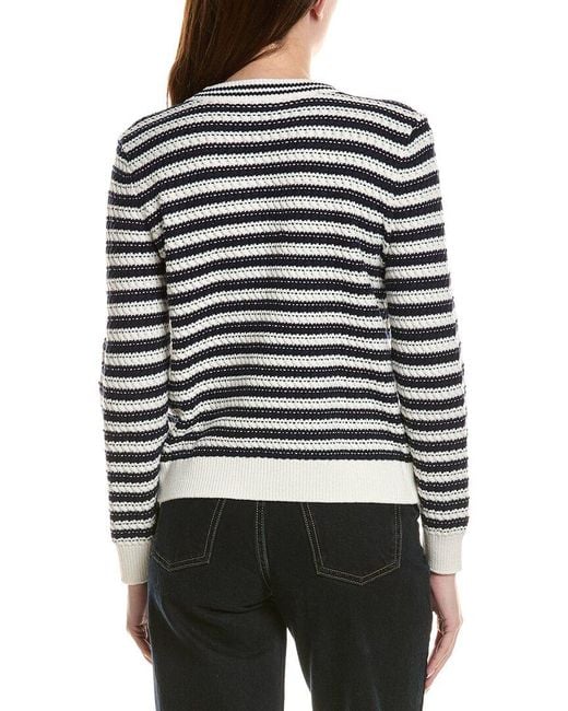 Cece Blue Ribbon Sweater