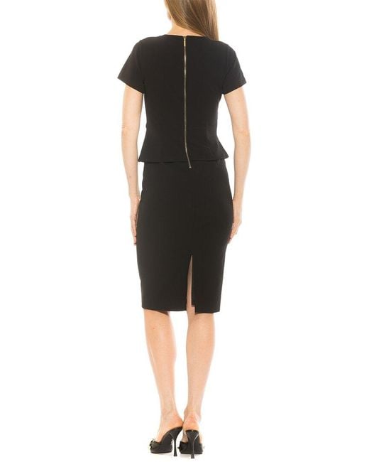 Alexia Admor Black Robin Sheath Dress