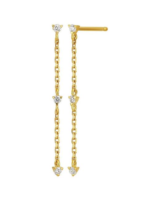 Bony Levy White Liora 18K 0.10 Ct. Tw. Diamond Linearring