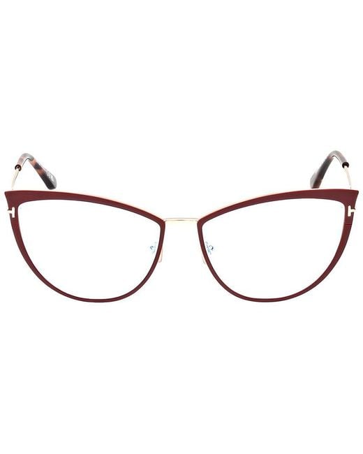Tom Ford Metallic Ft5877-B 56Mm Optical Frames