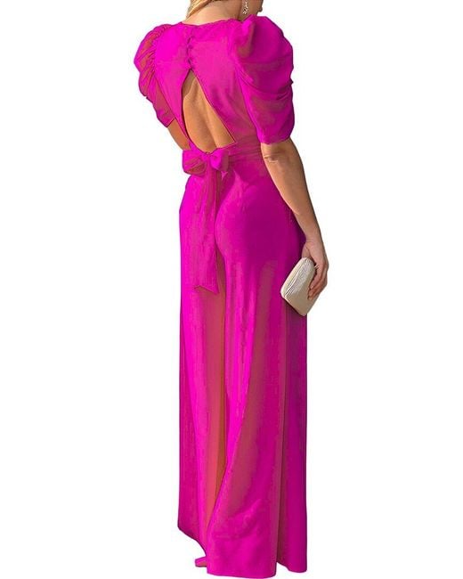 Monique Lagarde Pink Jumpsuit